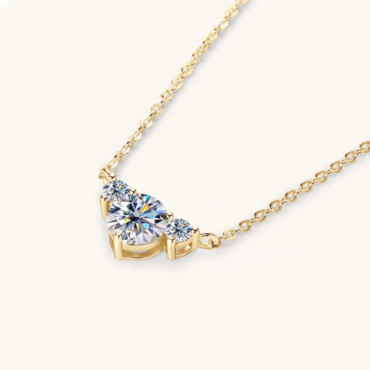 DCDI Starstruck 1.2 Carat Moissanite 925 Sterling Silver Necklace