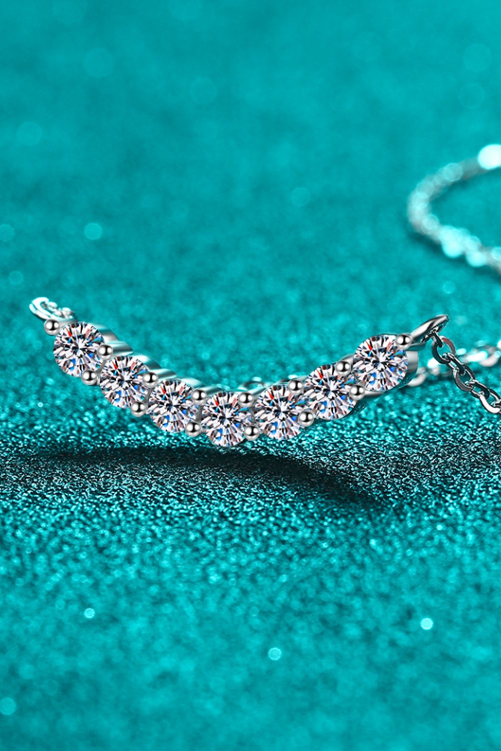 DCDI Abundance In Bliss 1.4 Carat Moissanite 925 Sterling Silver Necklace