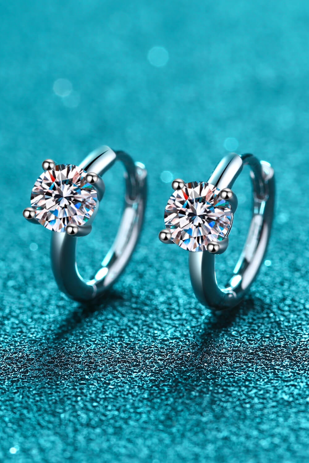 DCDI .5 Carat Moissanite Sprinkle Sparkles Earrings