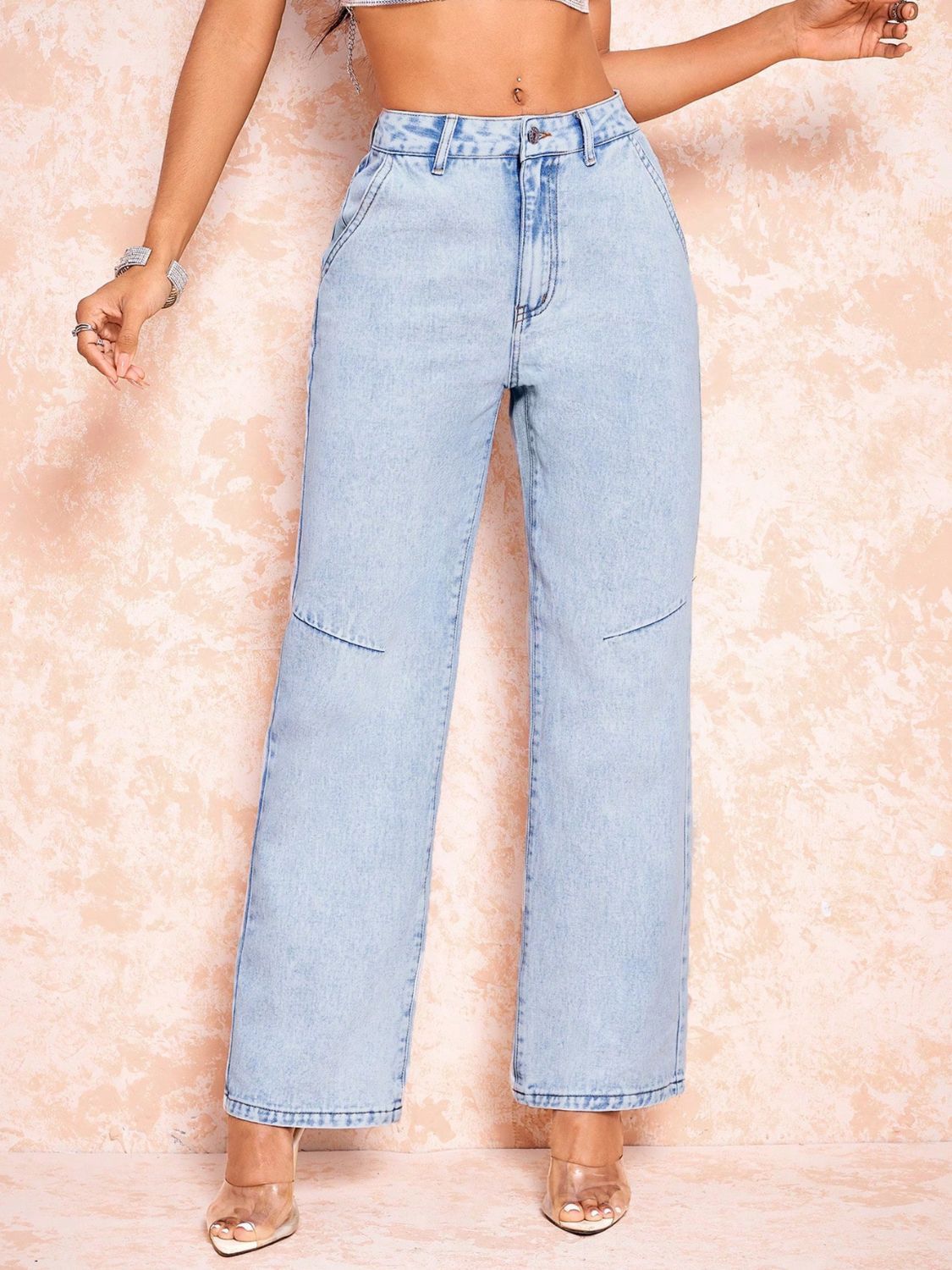 DS Premium Denim Straight Leg Jeans 33