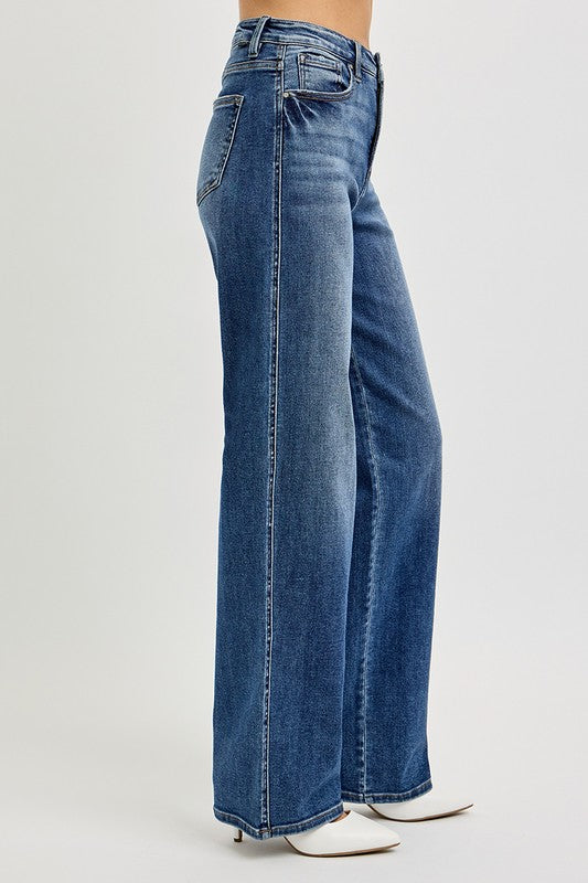 DA 12-98 Premium Denim Full Size Tummy Control High Waist Jeans