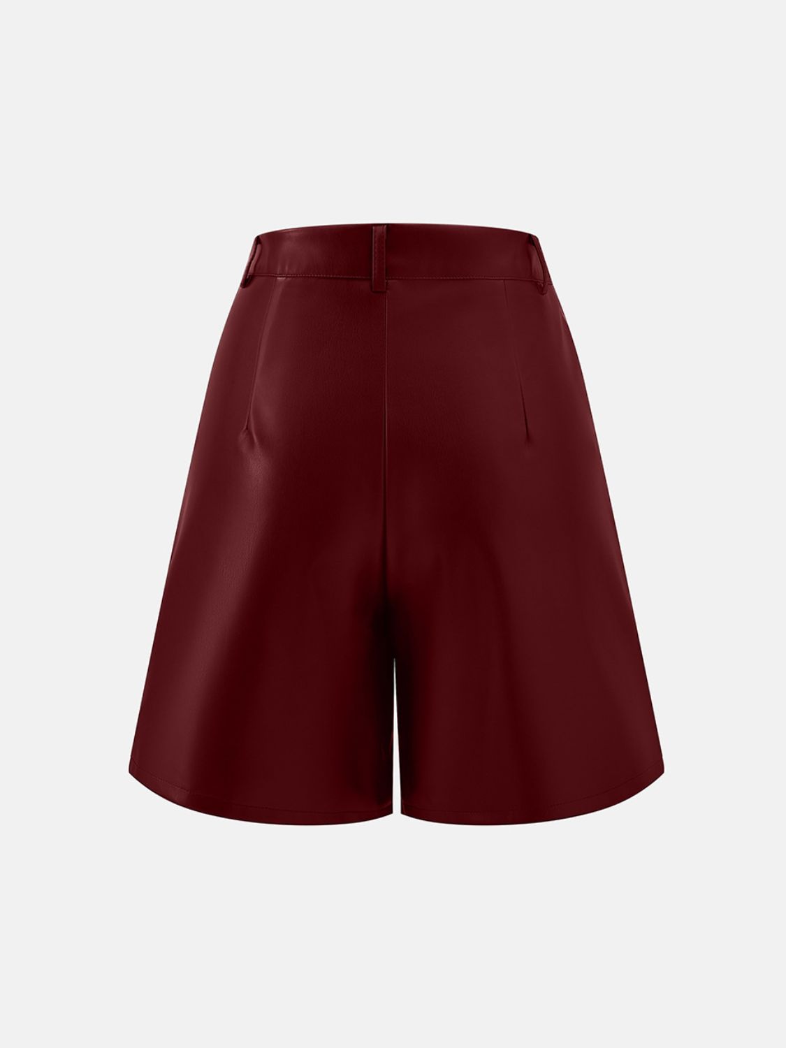 DS Fauxed Leather High Waist Shorts