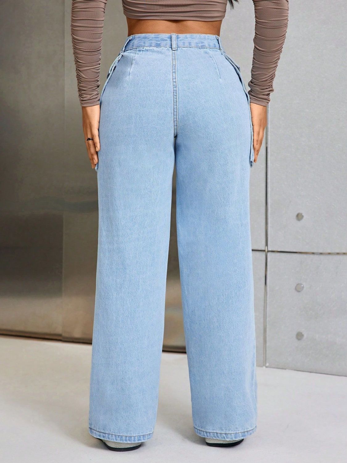 DS Premium Denim Luxury 066 Wide Leg Jeans