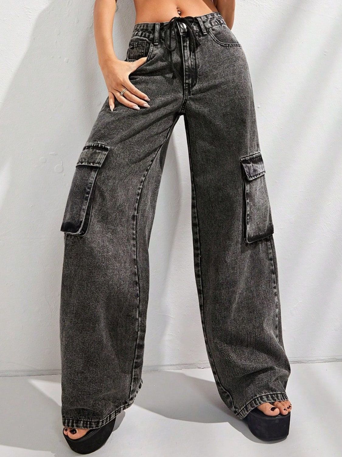 DS Cassie 38-89 Premium Luxury Denim Wide Leg Jeans