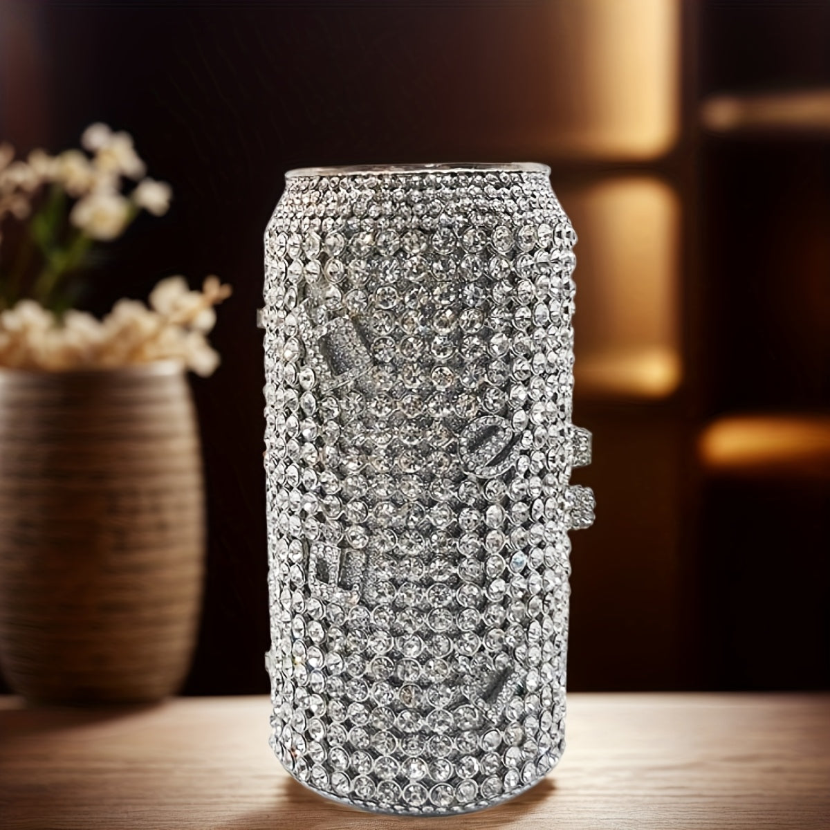 DCDI Beer Diamond Studded Evening Bag