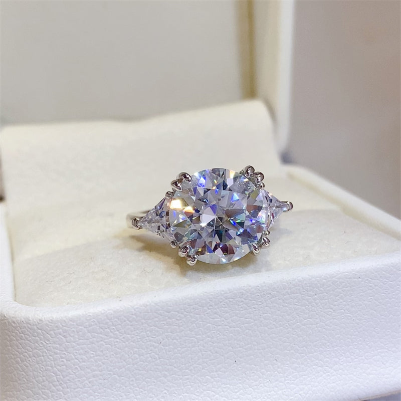 DCDI Charisma 5 Carat Moissanite 925 Sterling Silver Ring