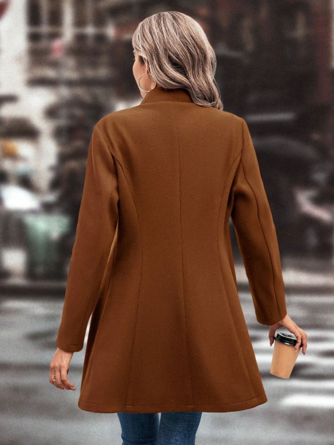 DS Tapered Pea Coat