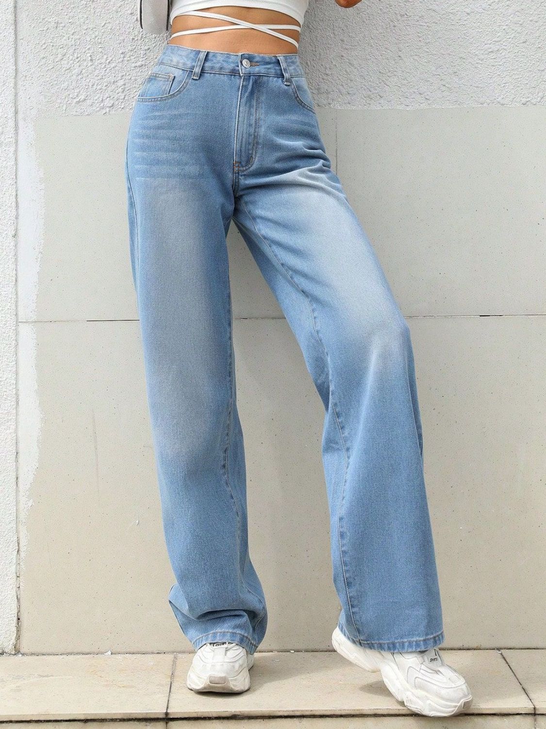 DS Premium Denim Luxury Maryland 97 Wide Leg Jeans