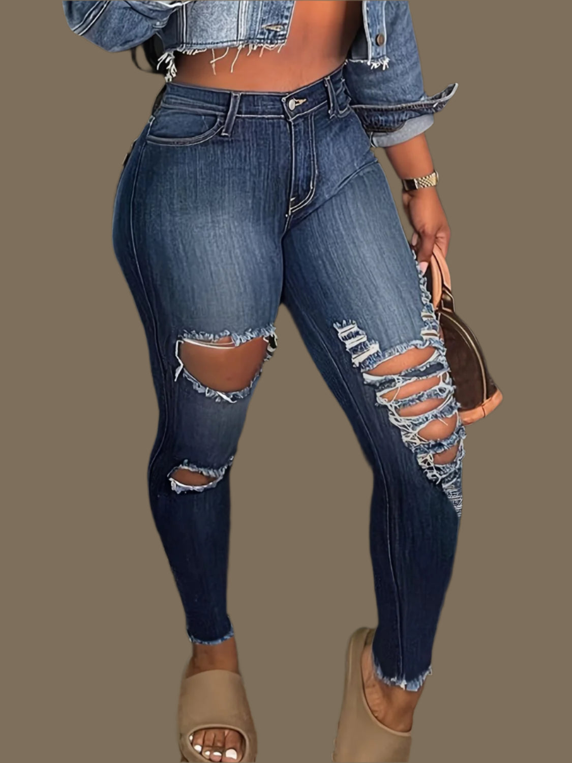 DS Designer 72-742 Premium Denim Skinny Jeans