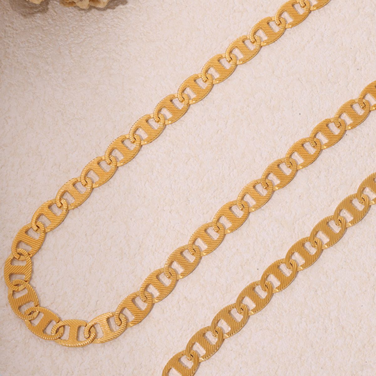 DCDI 18K Gold-Plated Stainless Steel Chain Necklace