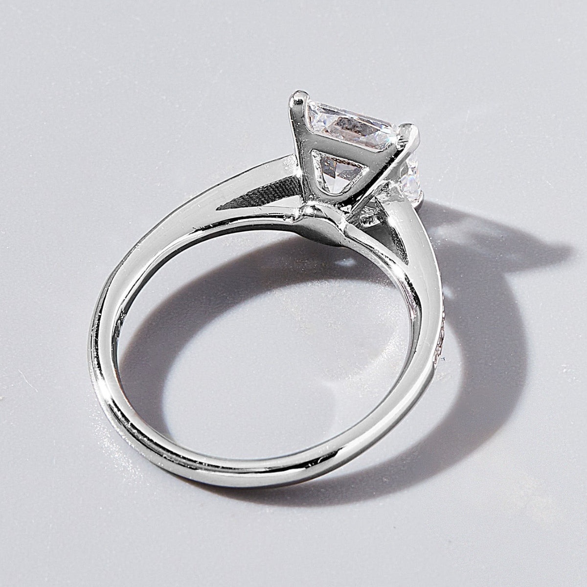 DCDI Zealously 925 Sterling Silver Zircon Ring