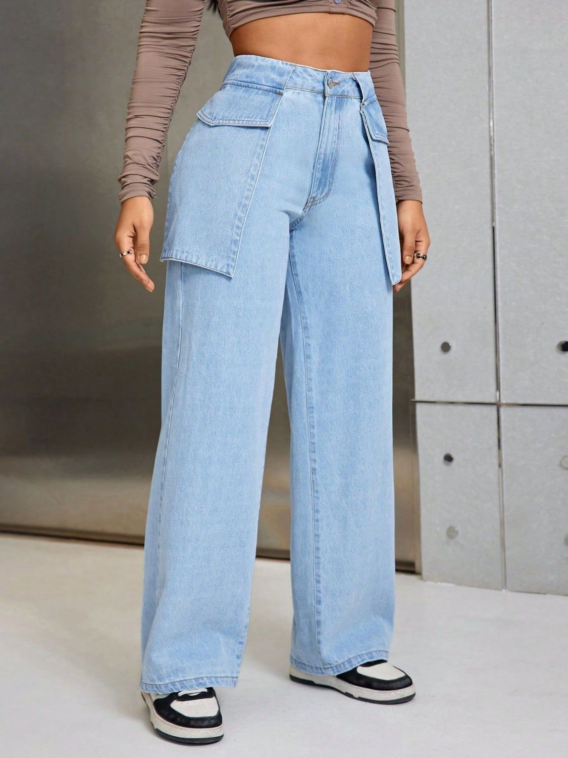 DS Premium Denim Luxury 066 Wide Leg Jeans
