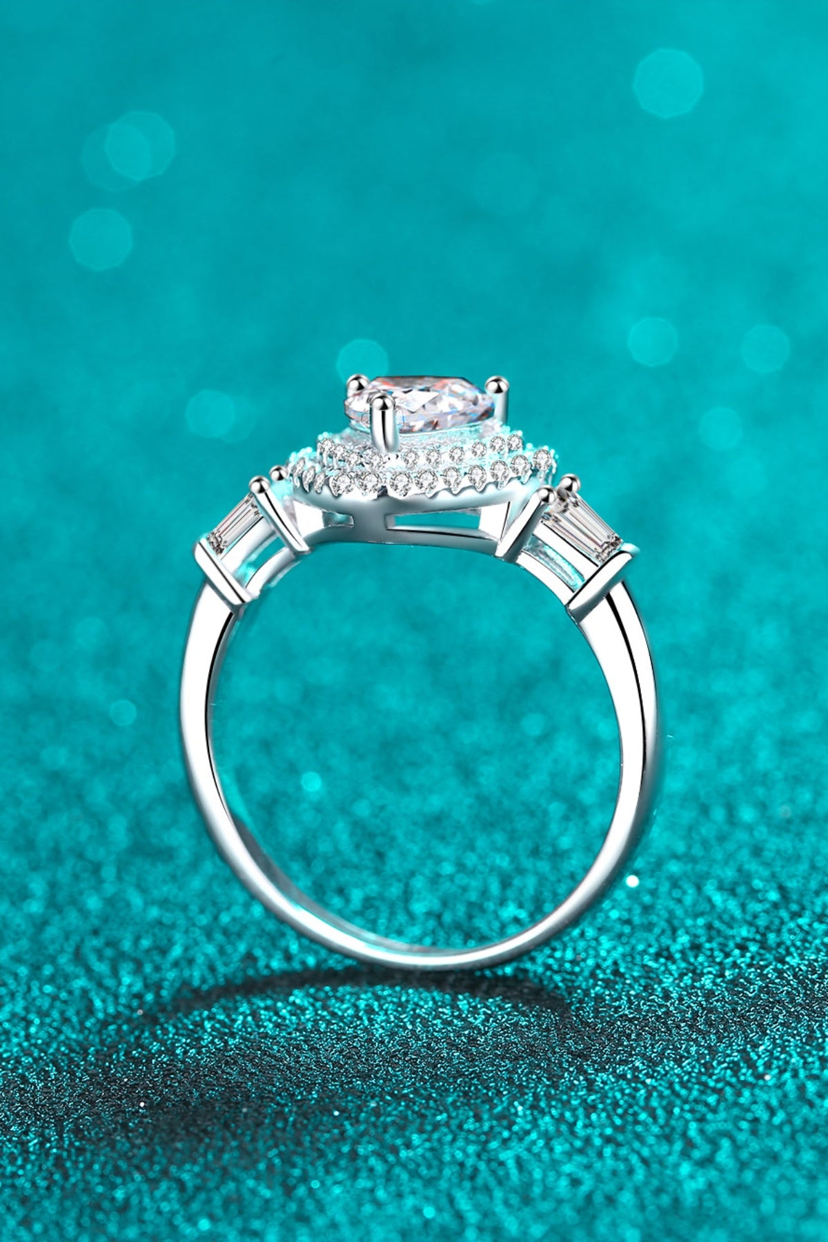DCDI 1 Carat Moissanite 925SS Ring - DCDI My Heart Belongs You