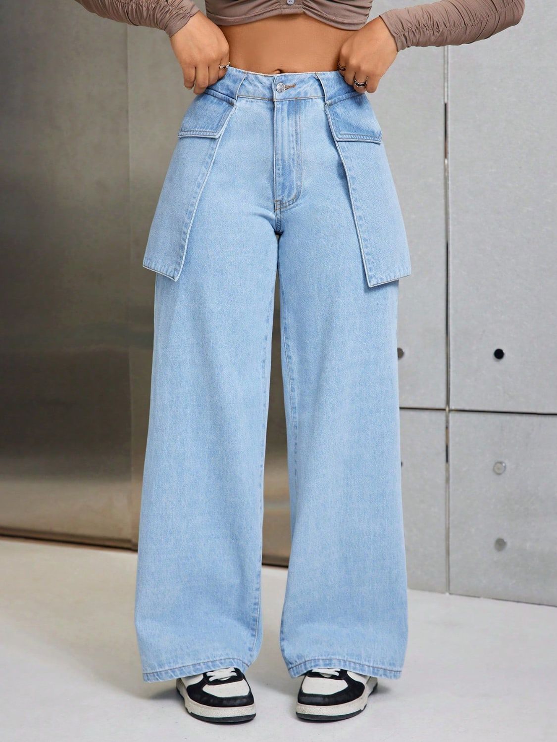 DS Premium Denim Luxury 066 Wide Leg Jeans