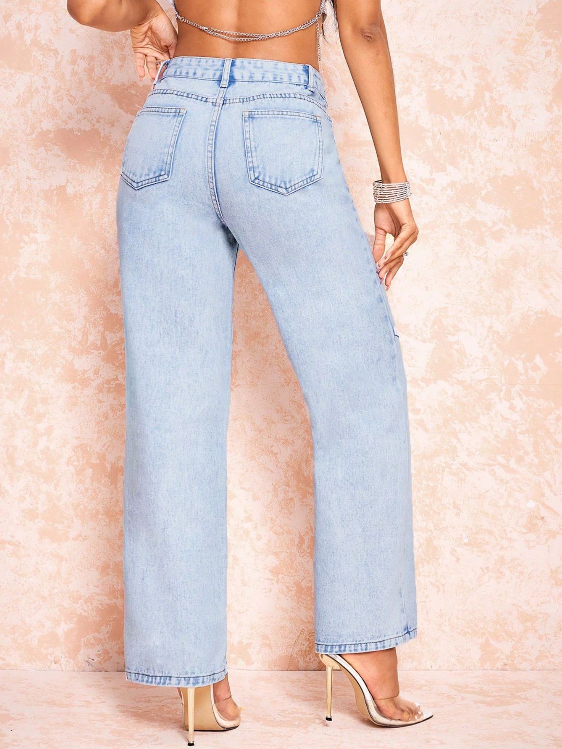 DS Premium Denim Straight Leg Jeans 33
