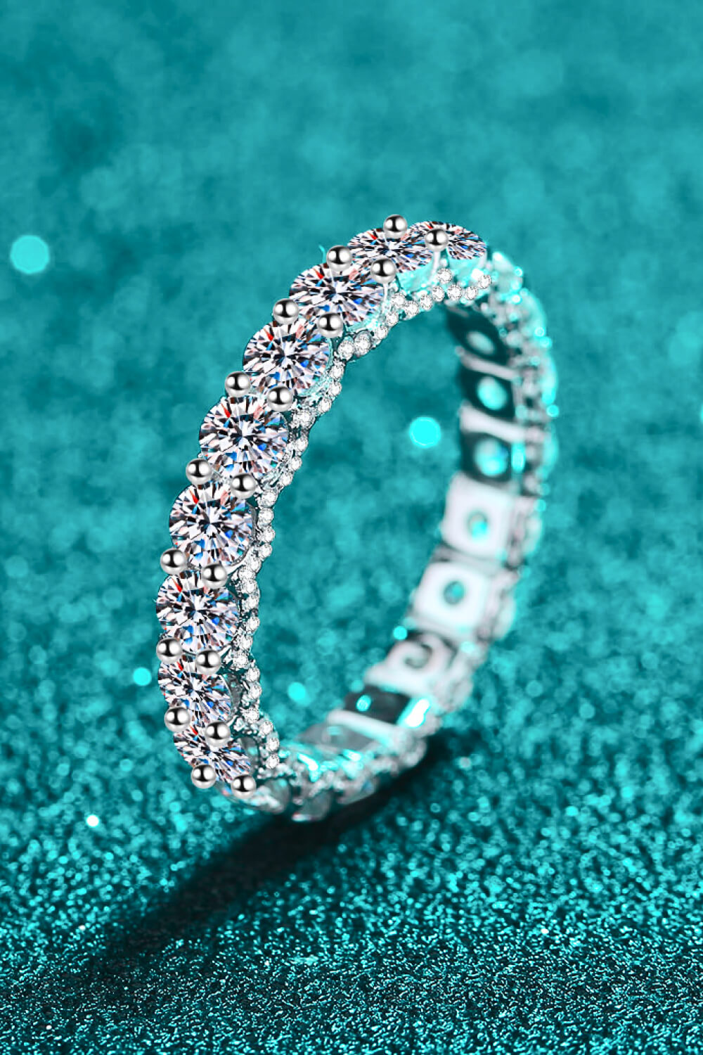 DCDI Charmed Moissanite Ring