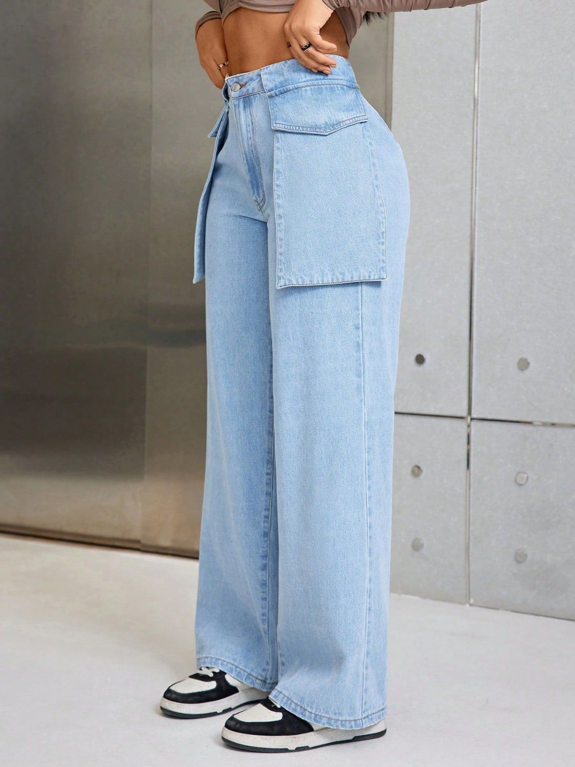 DS Premium Denim Luxury 066 Wide Leg Jeans