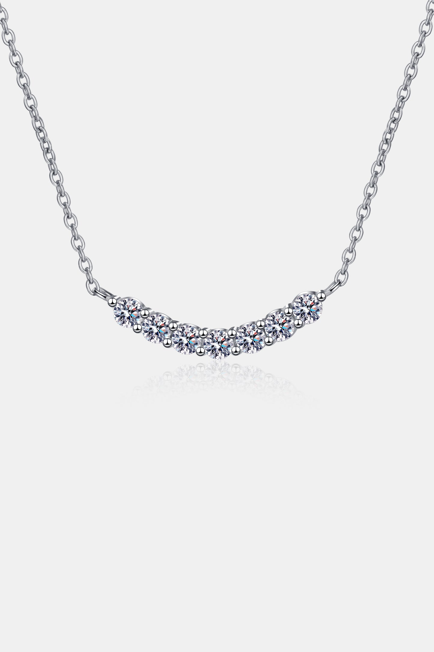 DCDI Abundance In Bliss 1.4 Carat Moissanite 925 Sterling Silver Necklace
