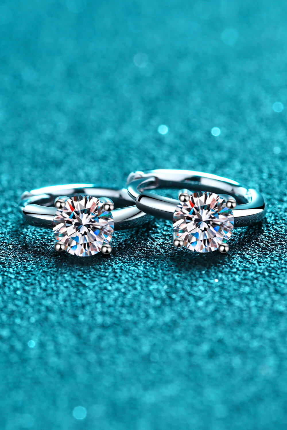 DCDI .5 Carat Moissanite Sprinkle Sparkles Earrings