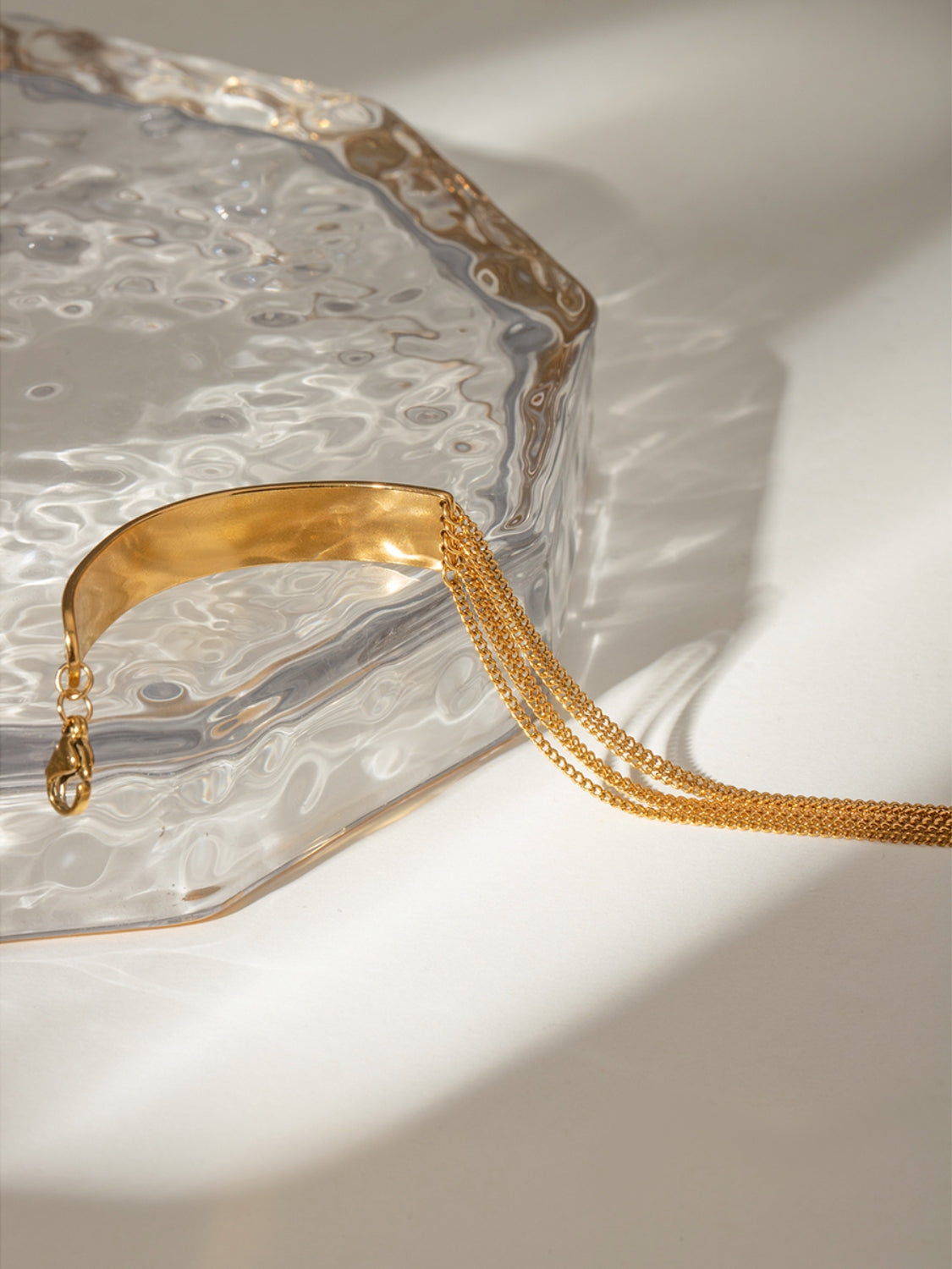 DCDI Simplicity Bracelet In 18K Gold-Plated Stainless Steel
