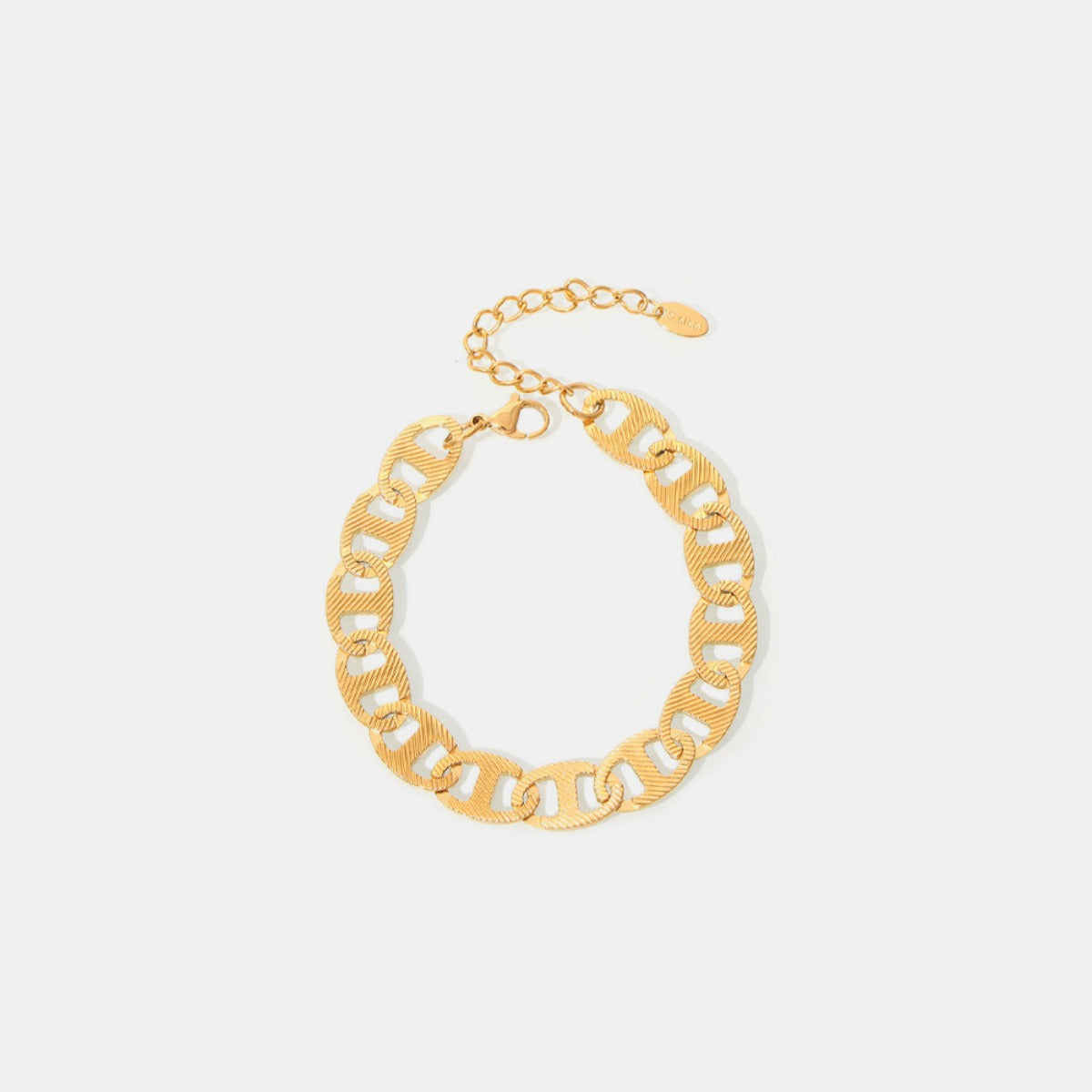 DCDI 18K Gold-Plated Stainless Steel In Sync Bracelet