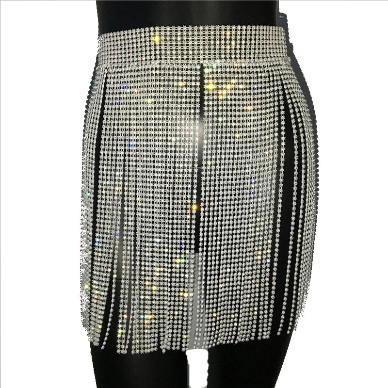 DCDI Diamond Fringed Tassels Skirt