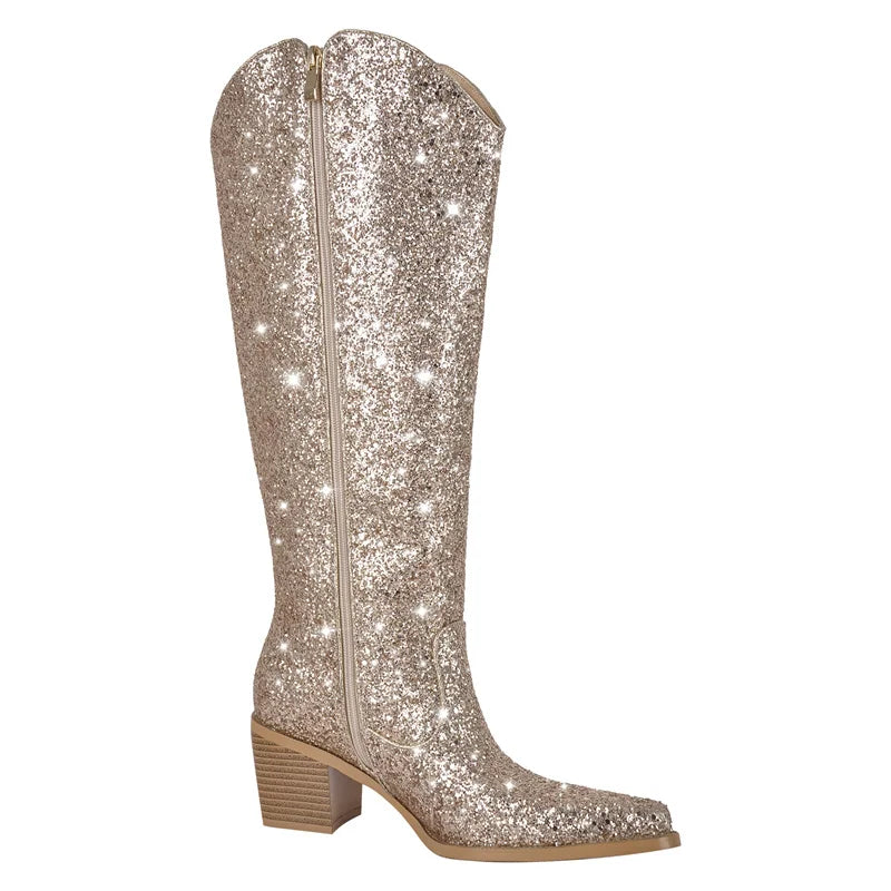DCDI Glitzy Knee-High CG Boots