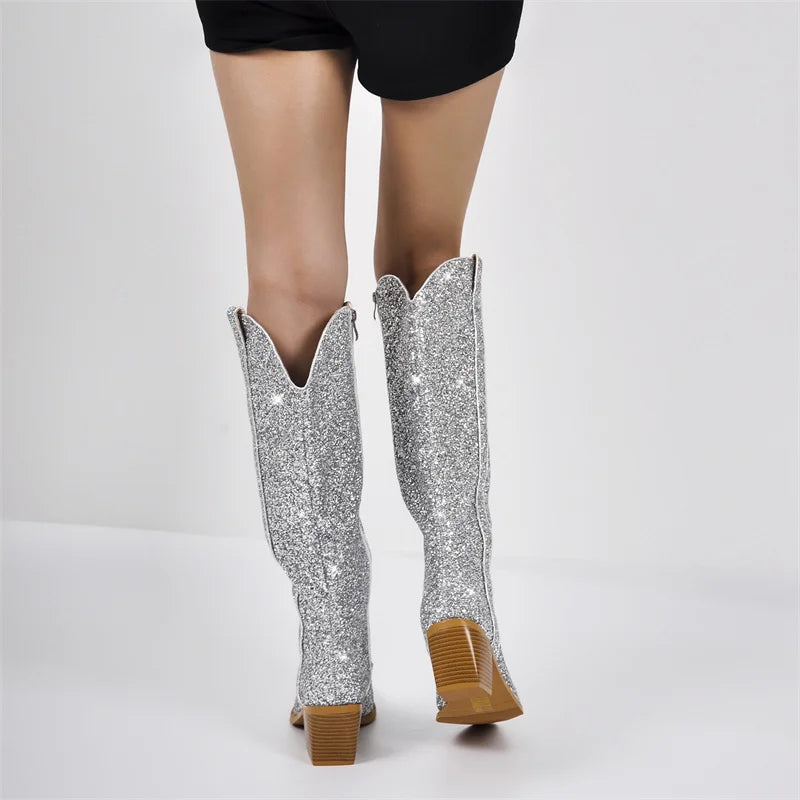 DCDI Glitzy Knee-High CG Boots