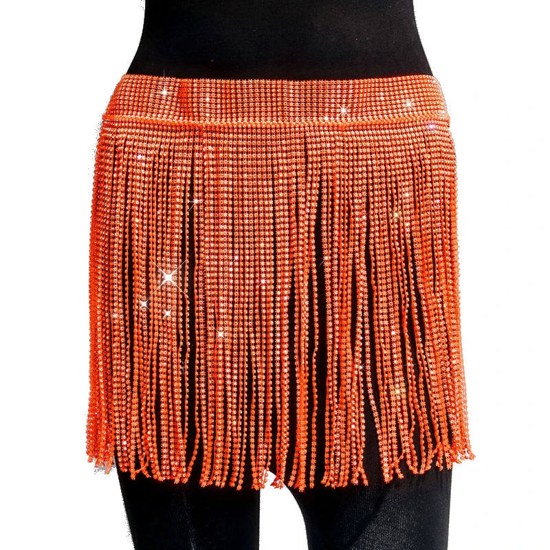 DCDI Diamond Fringed Tassels Skirt