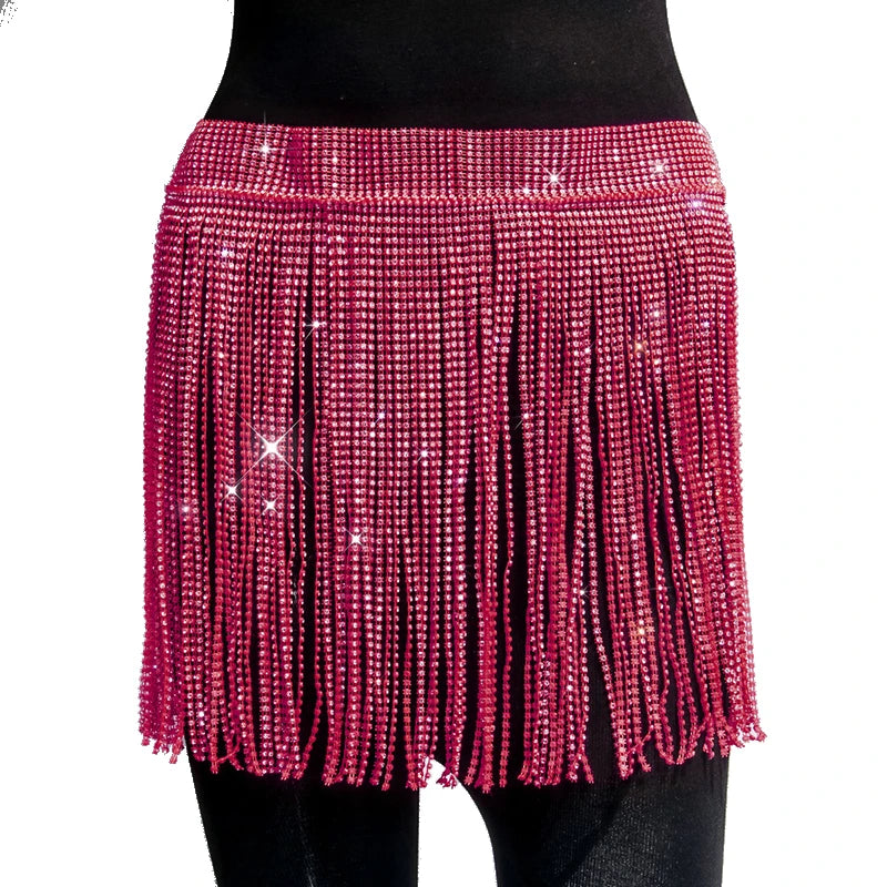 DCDI Diamond Fringed Tassels Skirt