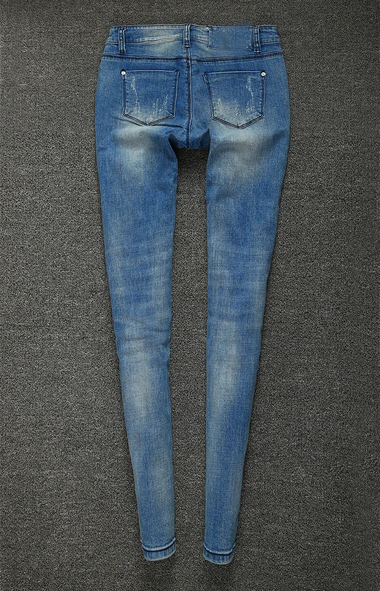 DCDI Trinket Luxury Hand Embellished Denim Jeans
