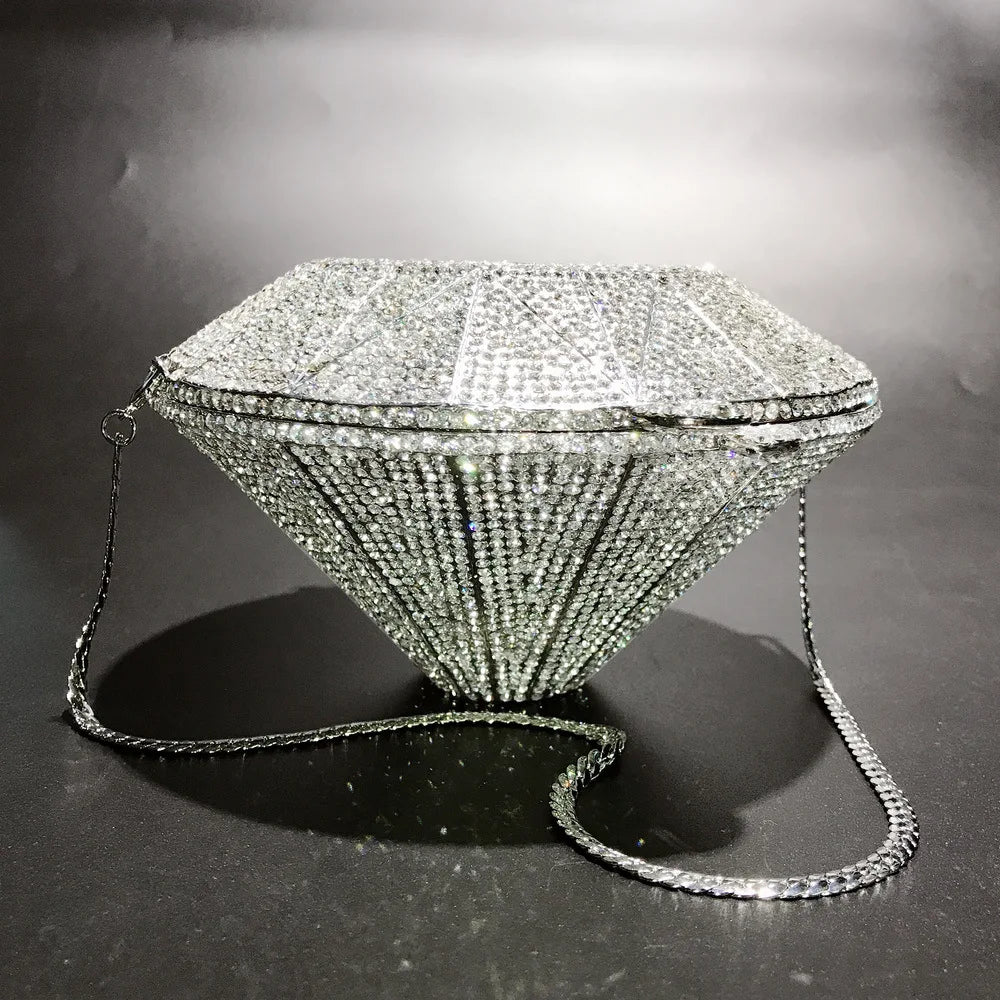 DCDI Diamond Luxury Diamond Studded Daytime Evening Bag