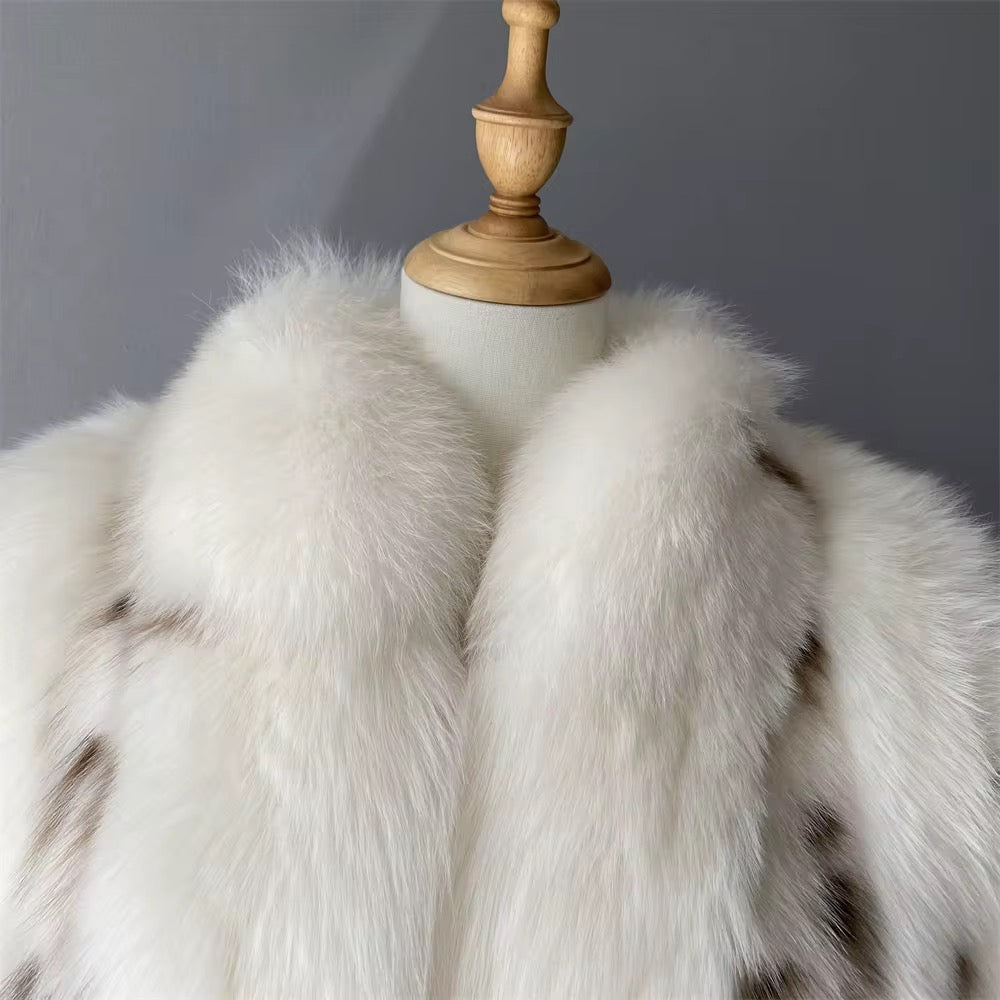 DS Designer 101-1188 Fox Fur Coat