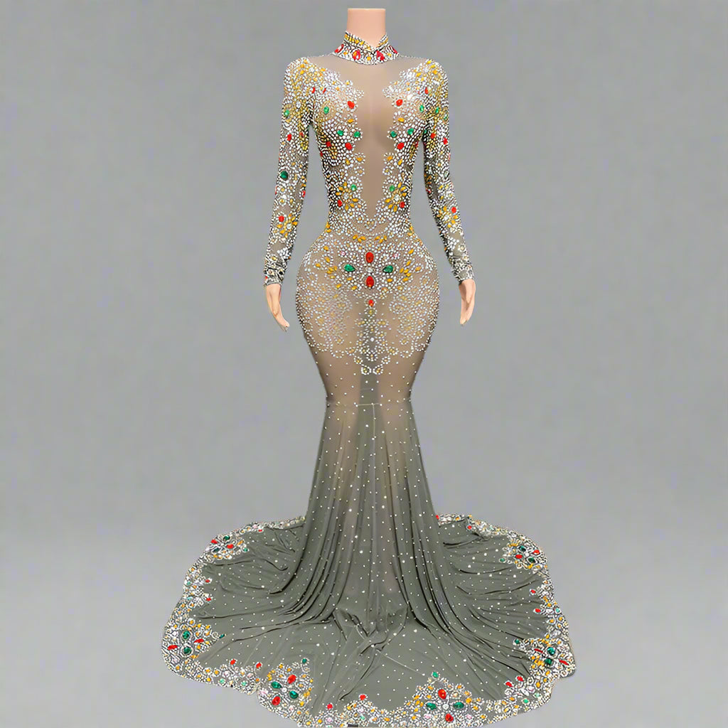 DCDI 72-5362 Diamond Formal Evening Gown