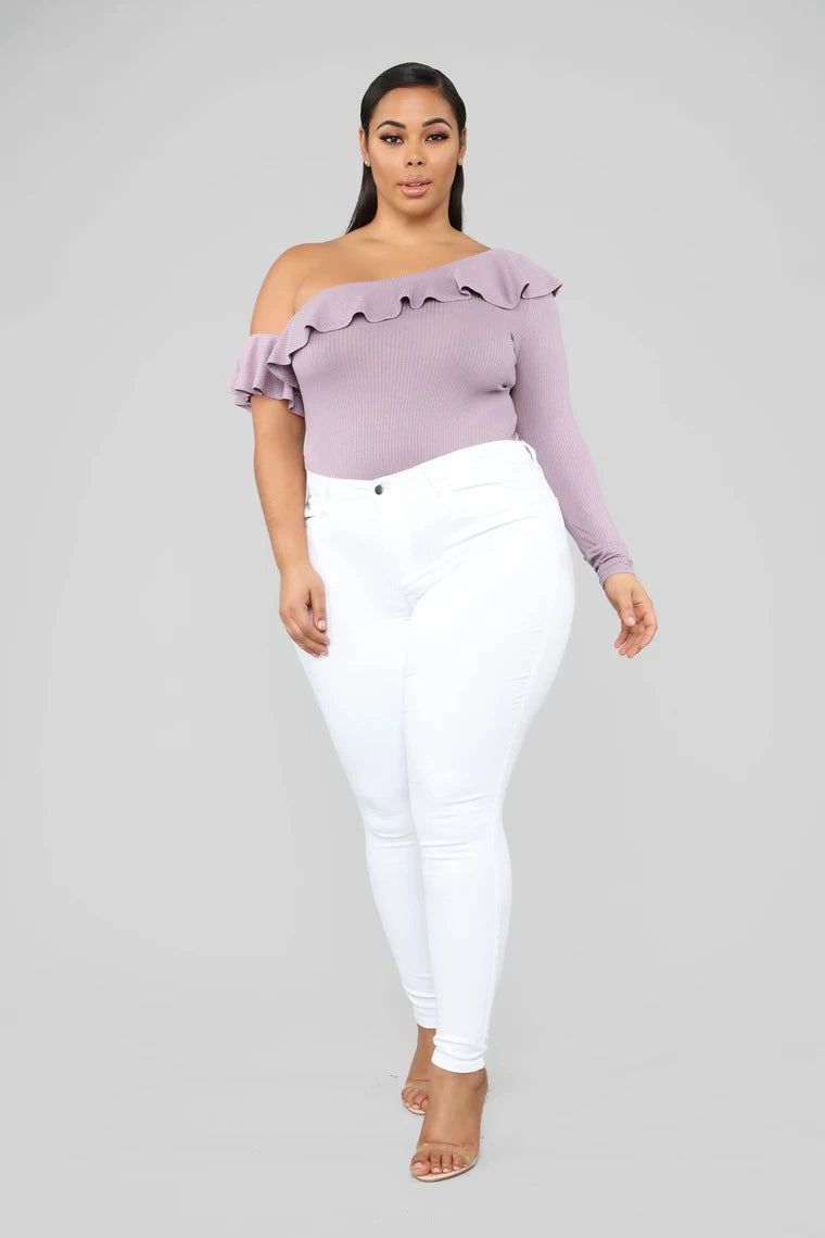 DS Plus Size Diva Stretch Denim High Waist Skinny Jeans