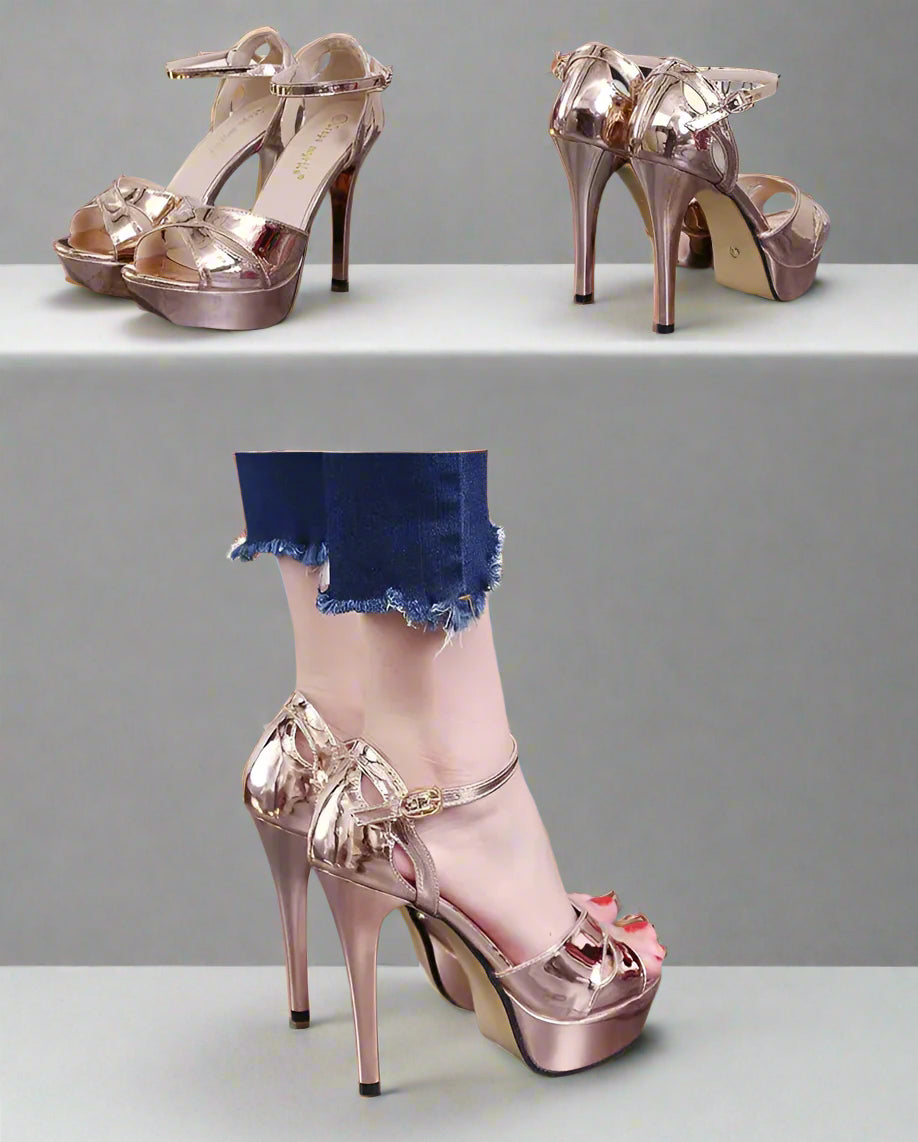 DS Designer Treasured Luxury High Heel Sandals