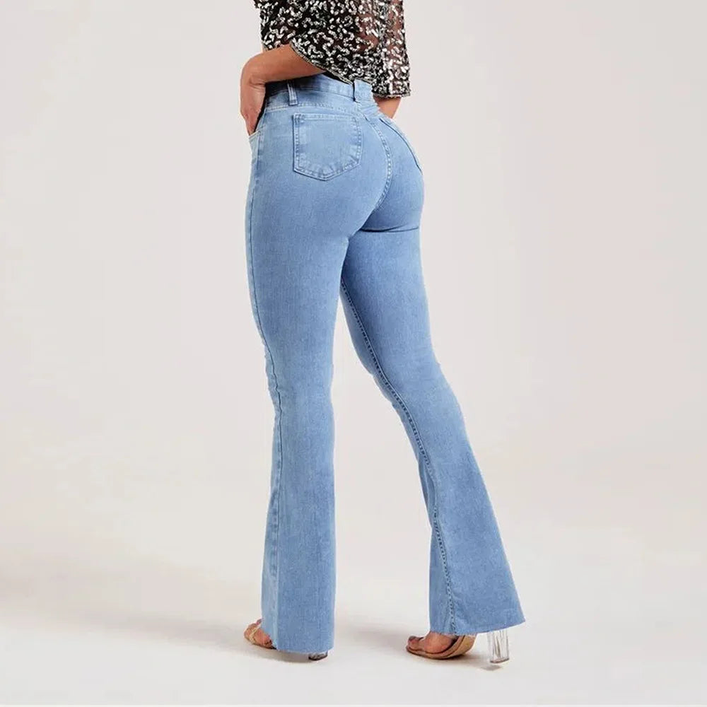 DS Designer 1981-11 Women's Denim Flare Jeans