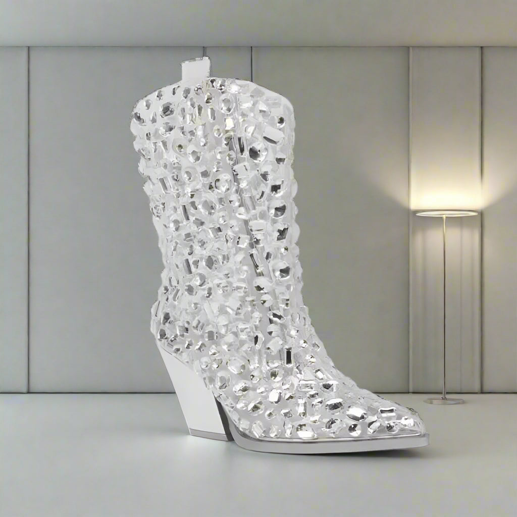 DCDI Akhal-Teke Transparent Diamond Studded CG Boots