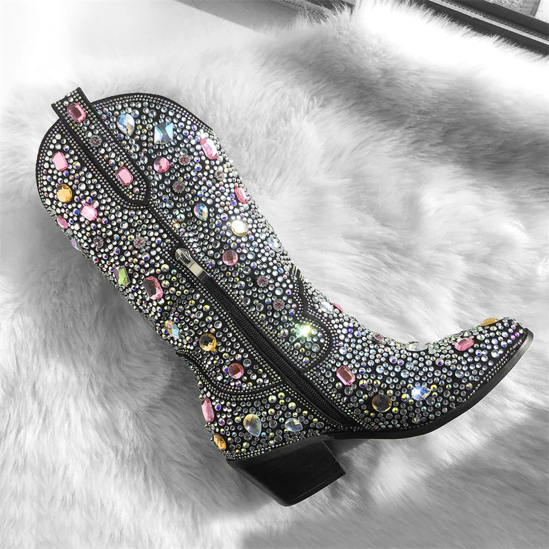 DCDI Prance Diamond Studded CG Boots