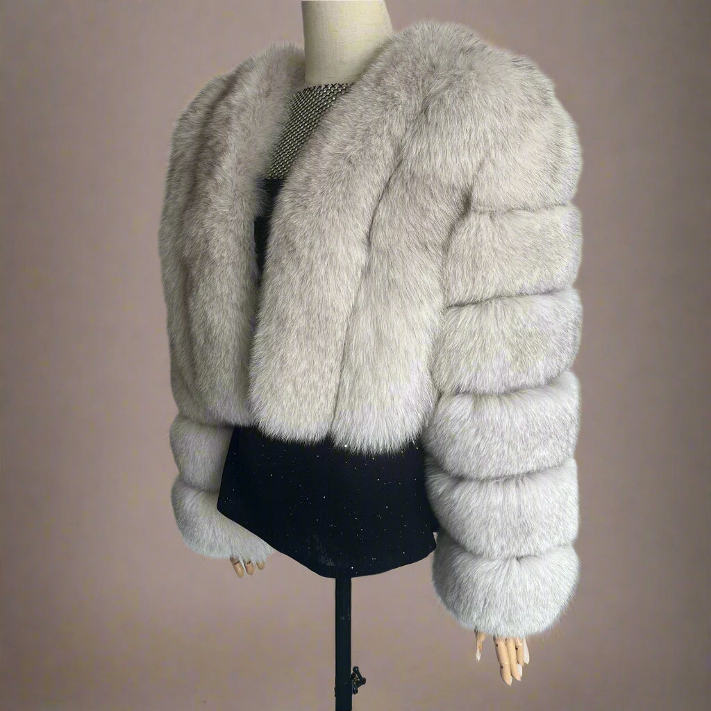DS Designer 52999 Fox Fur Coat