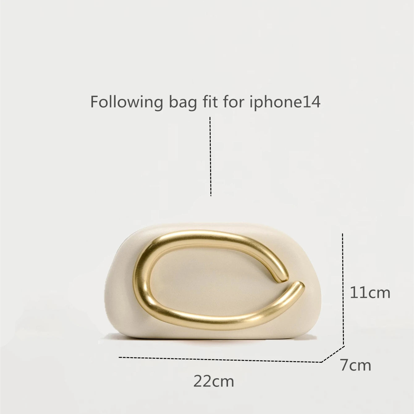 DS Designer 47-689 Gold Medal Clutch Bag