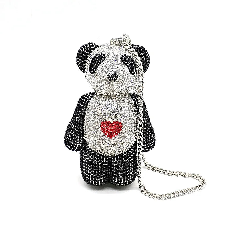 DCDI Cuddles Luxury Diamond Studded Mini Clutch