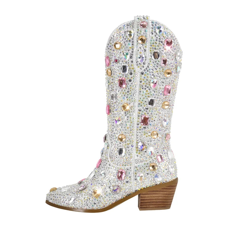 DCDI Prance Diamond Studded CG Boots
