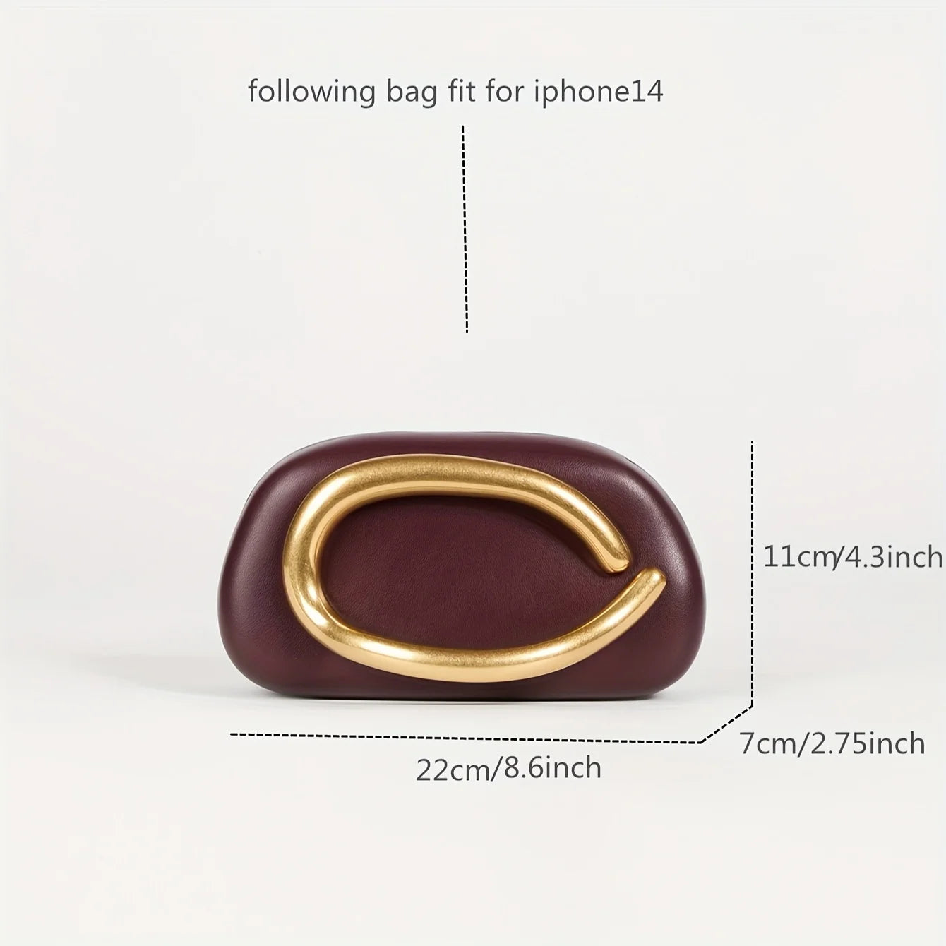 DS Designer 47-689 Gold Medal Clutch Bag