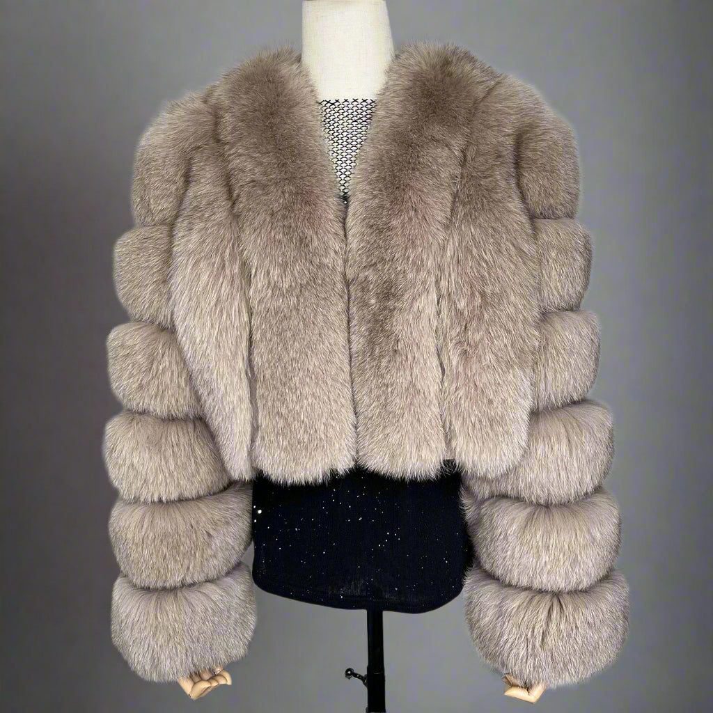DS Designer 52999 Fox Fur Coat
