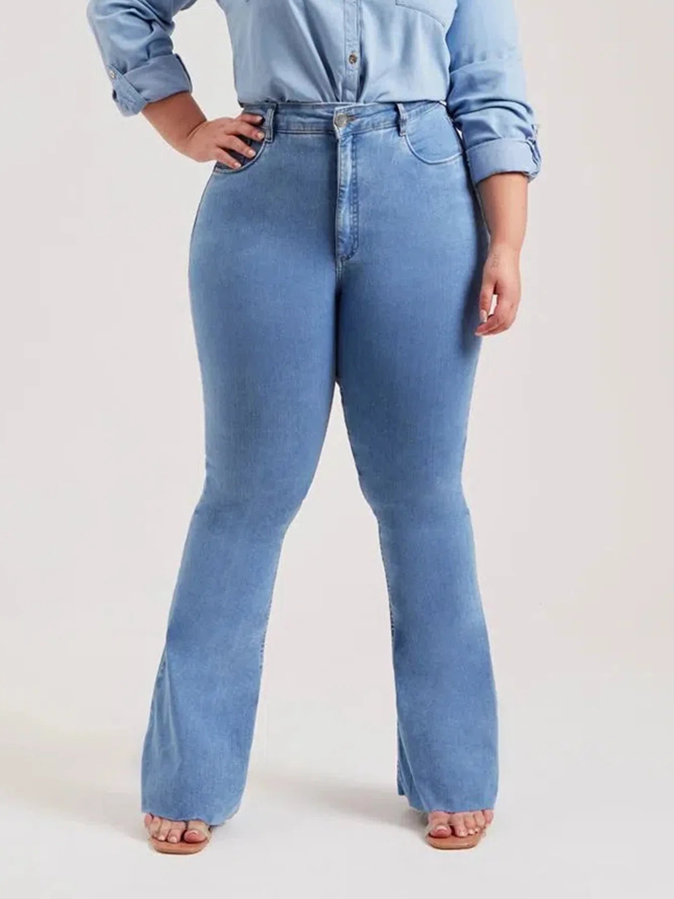 DS Designer 1981-11 Women's Denim Flare Jeans