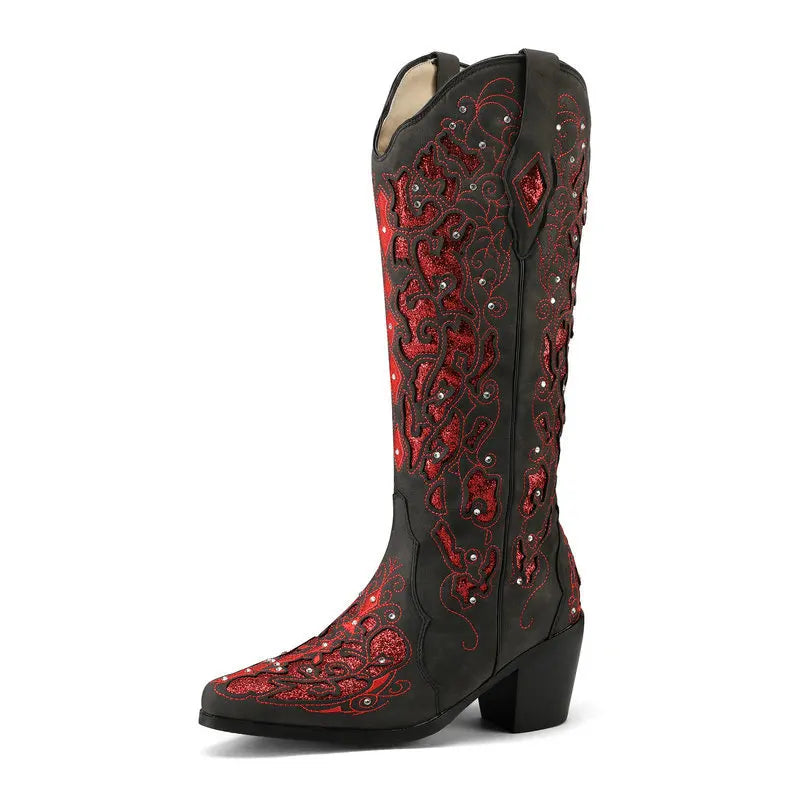 DCDI Glam Up Diva Cowboy Boots