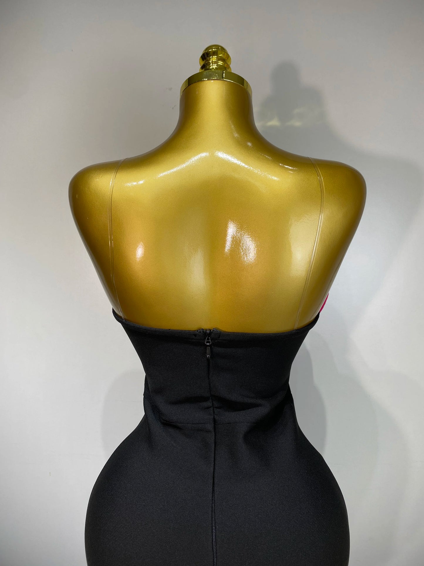 DS Designer 77-8888 Elegant Strapless Bandage Evening Gown