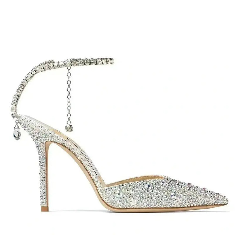 DCDI Diamond Starstruck Open Heel Pumps