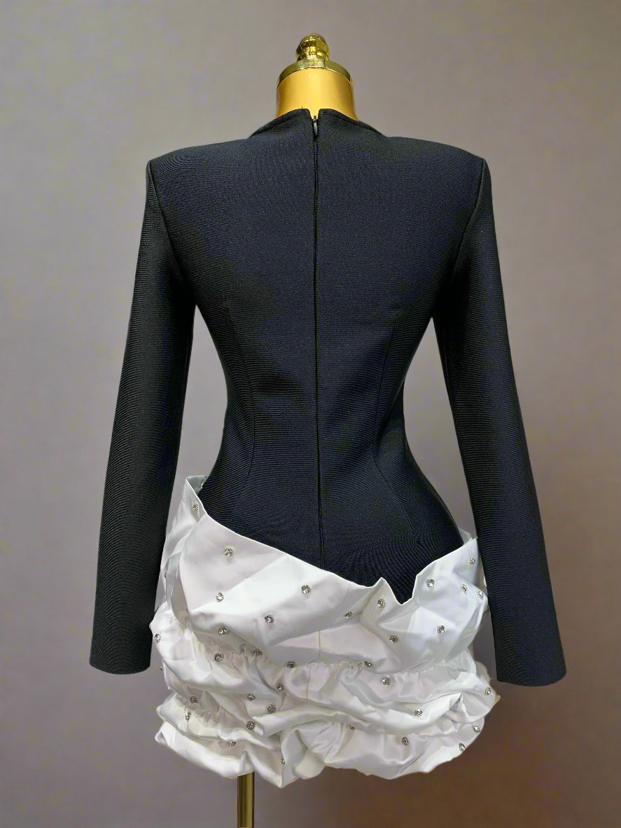 DCDI Studious Ruche Cocktail Dress